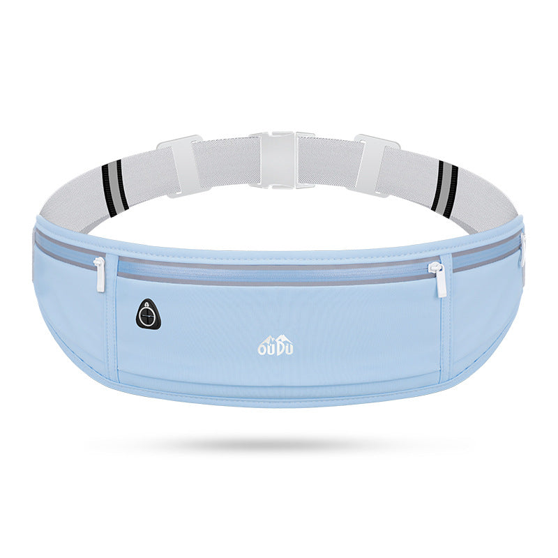 Oudu Sports Waist Bag Running Mobile Phone Bag Men and Women Outdoor Equipment Waterproof Invisible New Mini Small Belt Bag