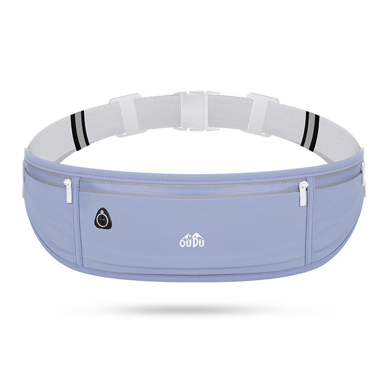 Oudu Sports Waist Bag Running Mobile Phone Bag Men and Women Outdoor Equipment Waterproof Invisible New Mini Small Belt Bag