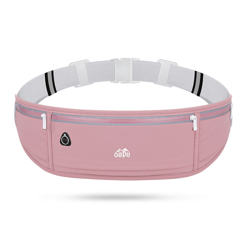 Oudu Sports Waist Bag Running Mobile Phone Bag Men and Women Outdoor Equipment Waterproof Invisible New Mini Small Belt Bag