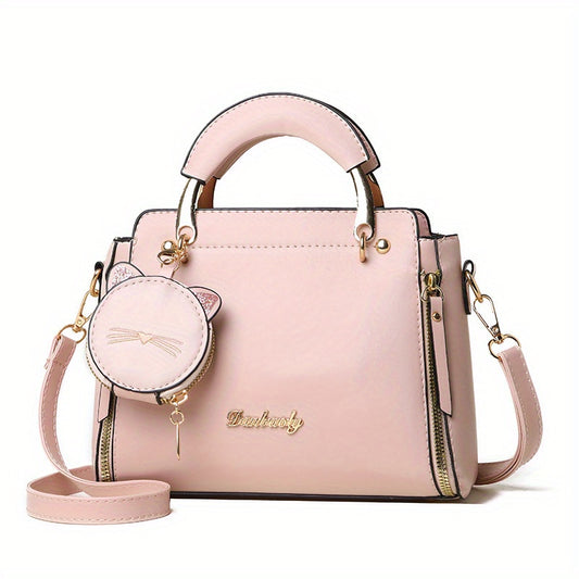 Whimsical Feline Companion Handbag