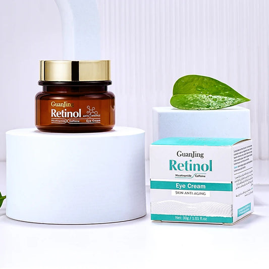 Natural Retinol Eye Cream Vegan Organic