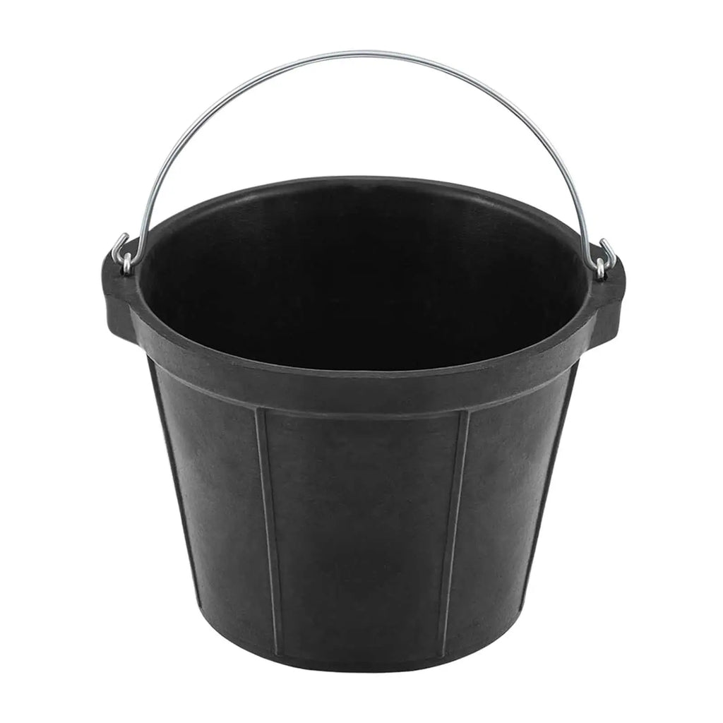 Rubber Feeder Bucket 8L Versatile Utility Horse feed Pan Horse Feeder Horse feed Bucket for Animal Feeding Goats Pig Chicken