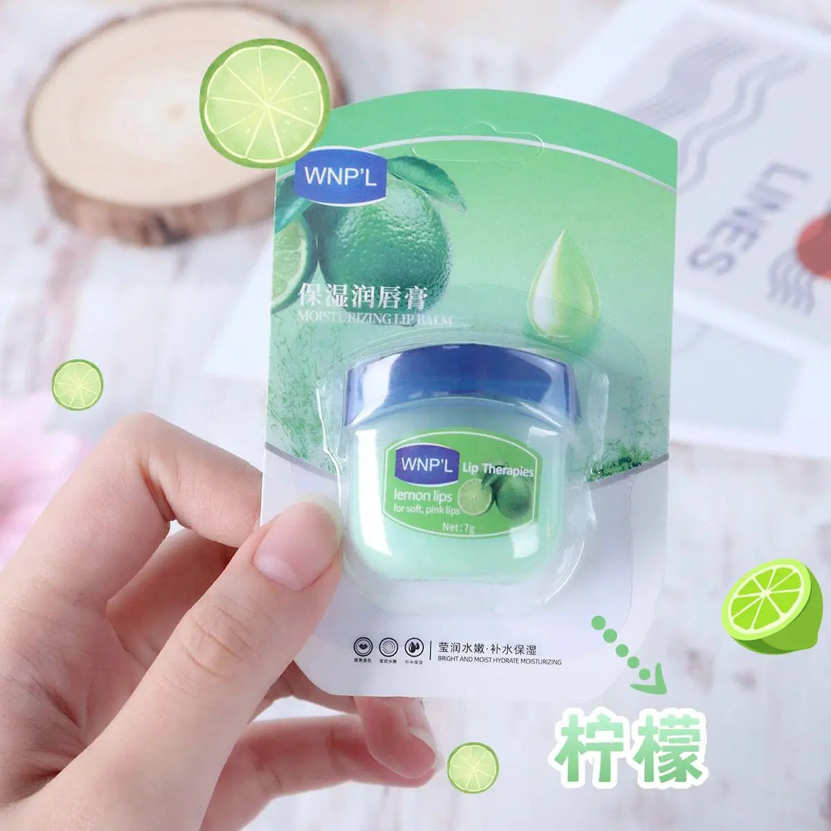 8 Pieces Set Lip Balm Moisturizing Lip Mask Repairing Lips For Men And Women Fade Lip Lines Sleep Labial Membrane Korea Skincare