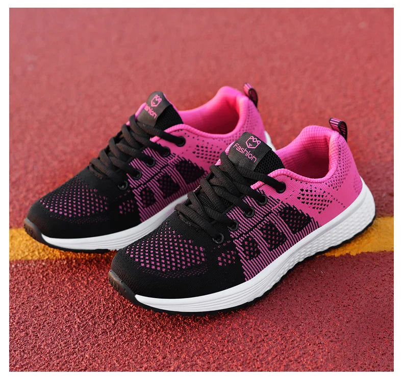 Women Sport Shoes Fashion Platform Sneakers Ladies Spring Winter Flats Running Shoes for Woman