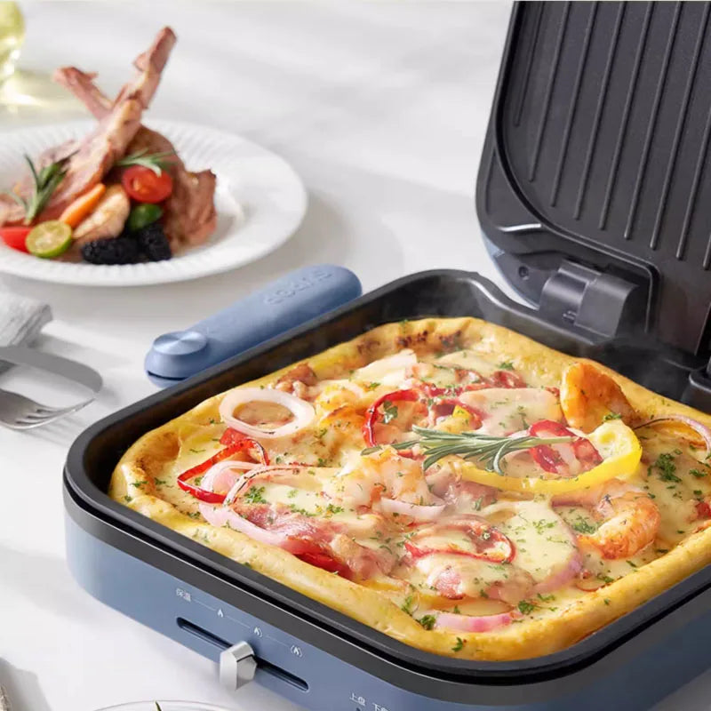 Supor detachable and washable electric baking pan for household use, double-sided heating, deepening and enlarging baking pan