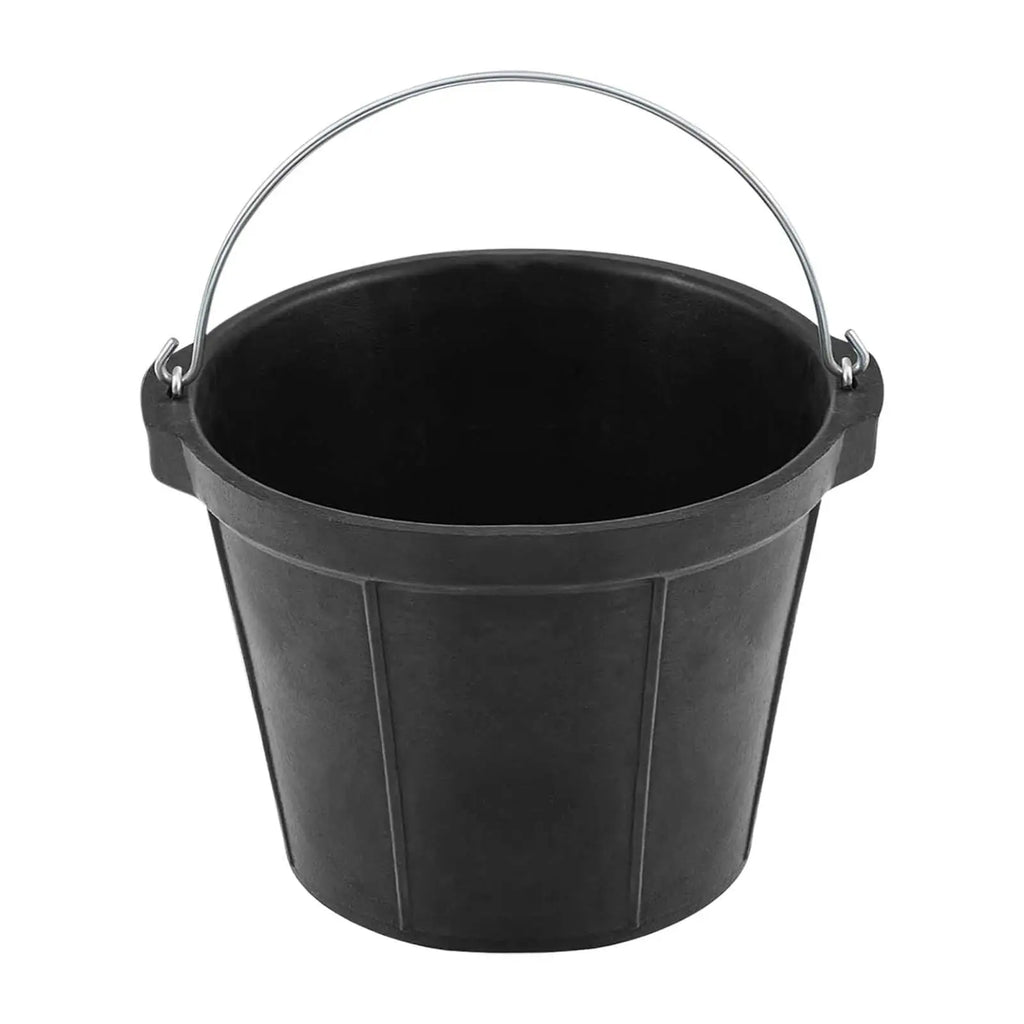 Rubber Feeder Bucket 8L Versatile Utility Horse feed Pan Horse Feeder Horse feed Bucket for Animal Feeding Goats Pig Chicken