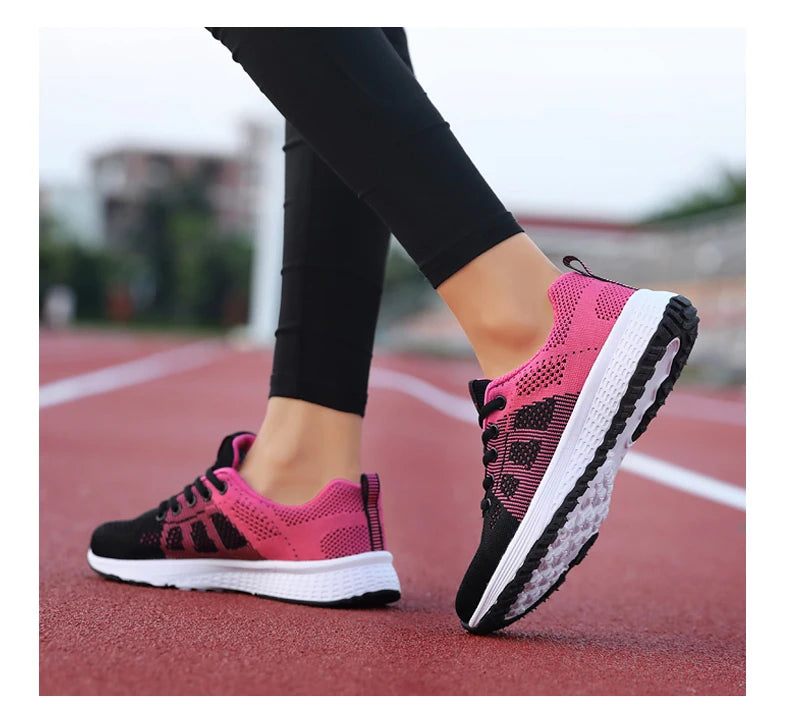 Women Sport Shoes Fashion Platform Sneakers Ladies Spring Winter Flats Running Shoes for Woman