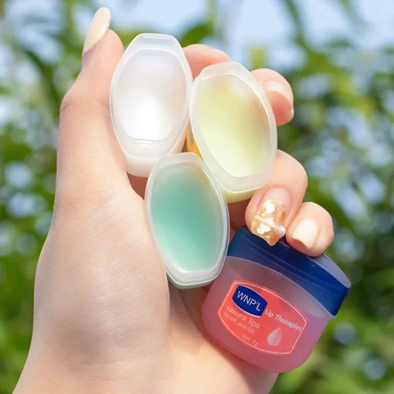 8 Pieces Set Lip Balm Moisturizing Lip Mask Repairing Lips For Men And Women Fade Lip Lines Sleep Labial Membrane Korea Skincare