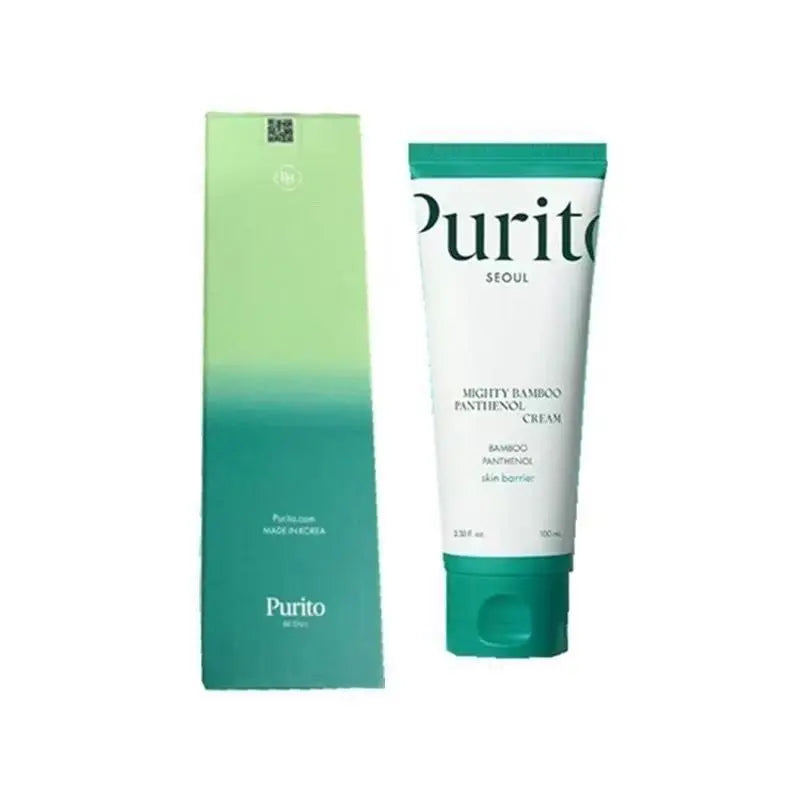 Purito Cream Bamboo Extract Panthenol Intensive Cream Soothing Moisturizing Repair Barrier 100ml