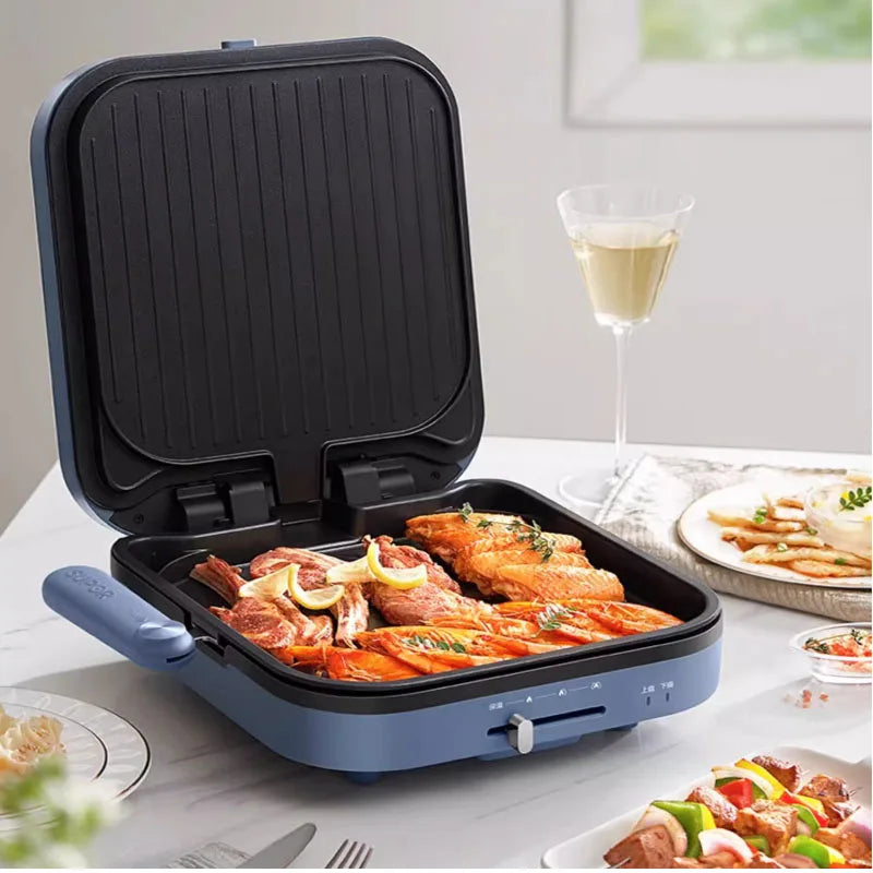 Supor detachable and washable electric baking pan for household use, double-sided heating, deepening and enlarging baking pan