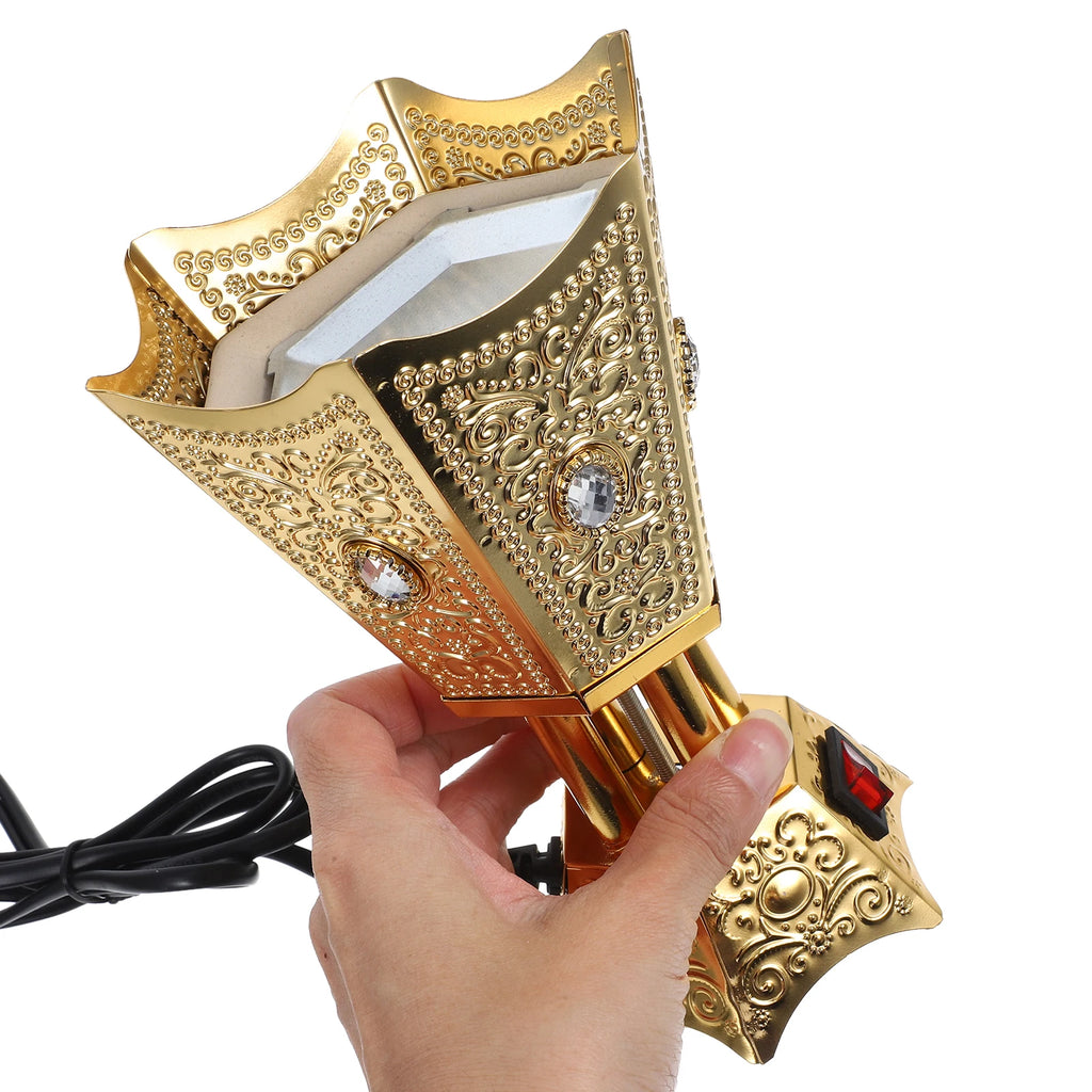 Electric Incense Retro Censer Burner nament Arab Metal Decorative Burners Therapy Relaxing Reusable Home Item