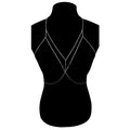 Women's Fashion Body Chain - Elegant Geometric Design
