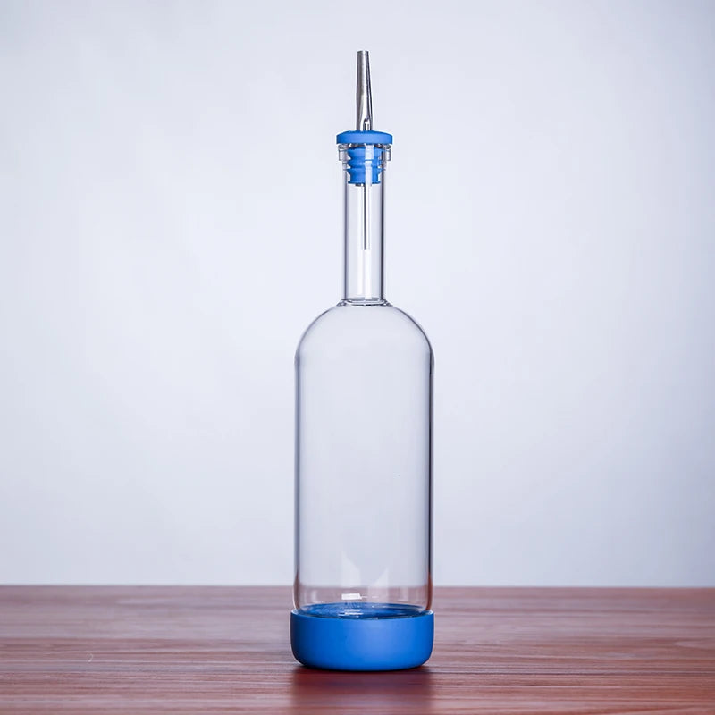 Bar Bartending With Bottomed Juice Drinks Soaking Wine Bottles Homebrew Wine Bottles Fruit Wine Bottles Empty Wine Bottles