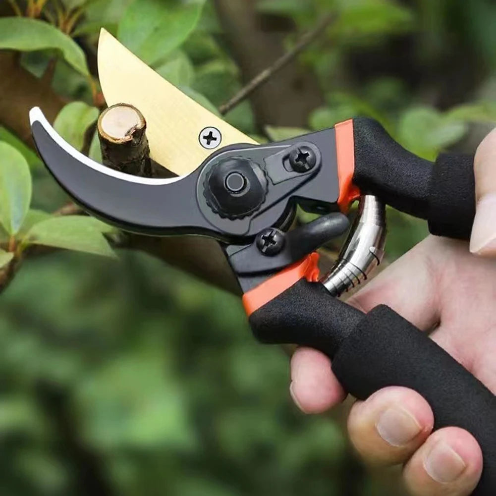 Garden Pruning Scissors,Non-Slip Gardening Scissors Clippers,Portable Plant Cutter Home Gardening Scissors,Gardening Tools