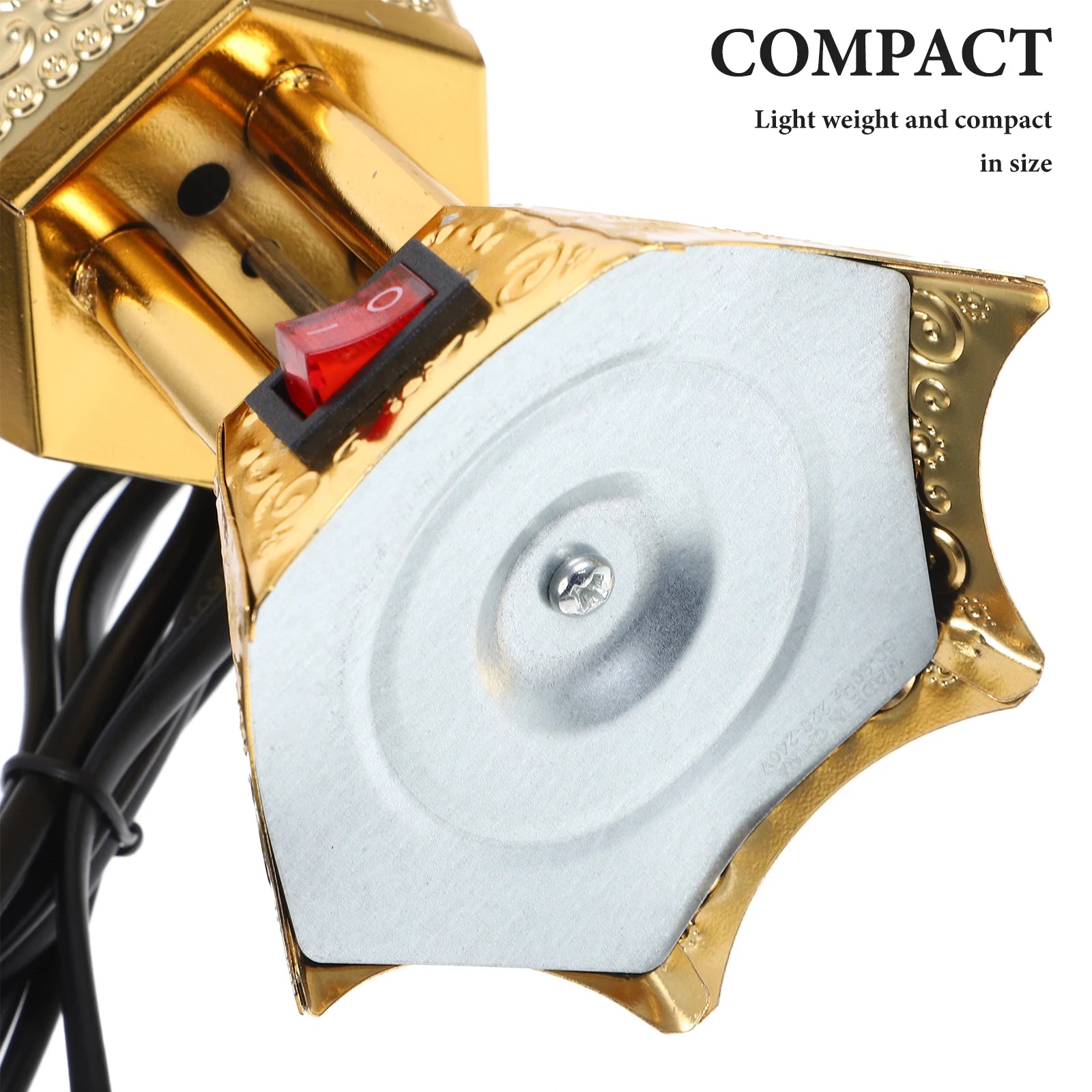 Electric Incense Retro Censer Burner nament Arab Metal Decorative Burners Therapy Relaxing Reusable Home Item