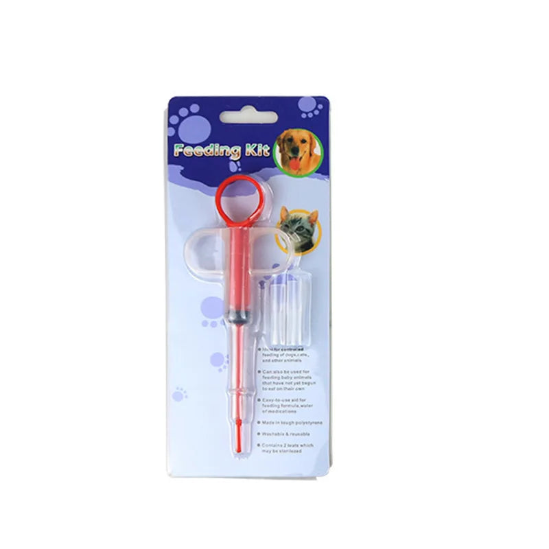 Pet Cat Dog Medicine Feeding Stick Kit Animal Drug Feeder Veterinary Suppliers