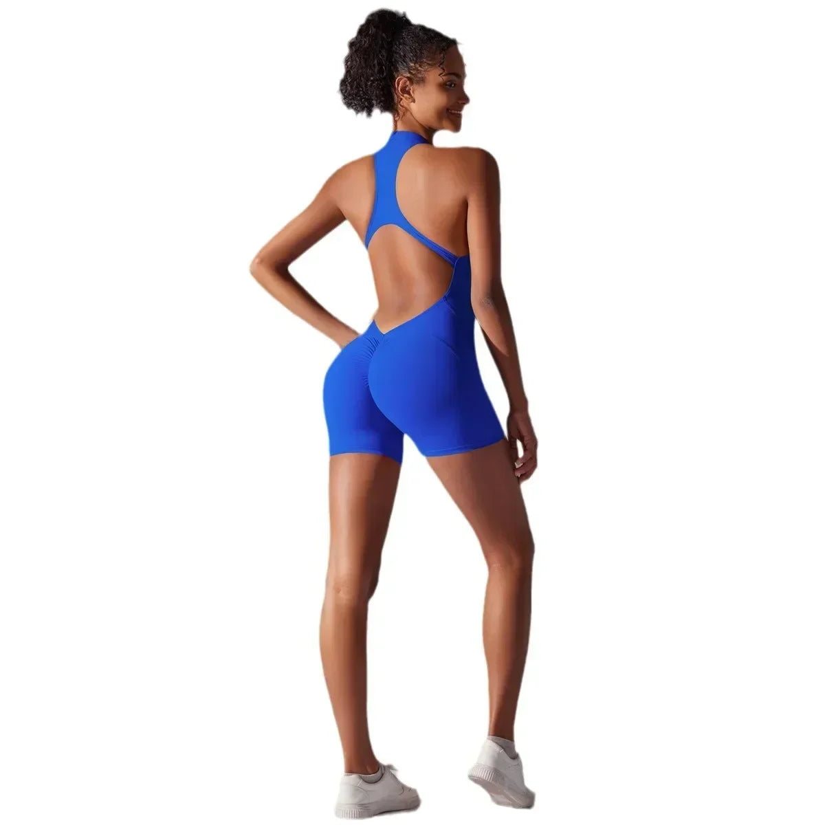 Women Bodysuits Gym Push Up Workout Clothes Fitness Sports Bodysuit Yoga Suit Breathable Quick Drying Sports Yoga Clothing