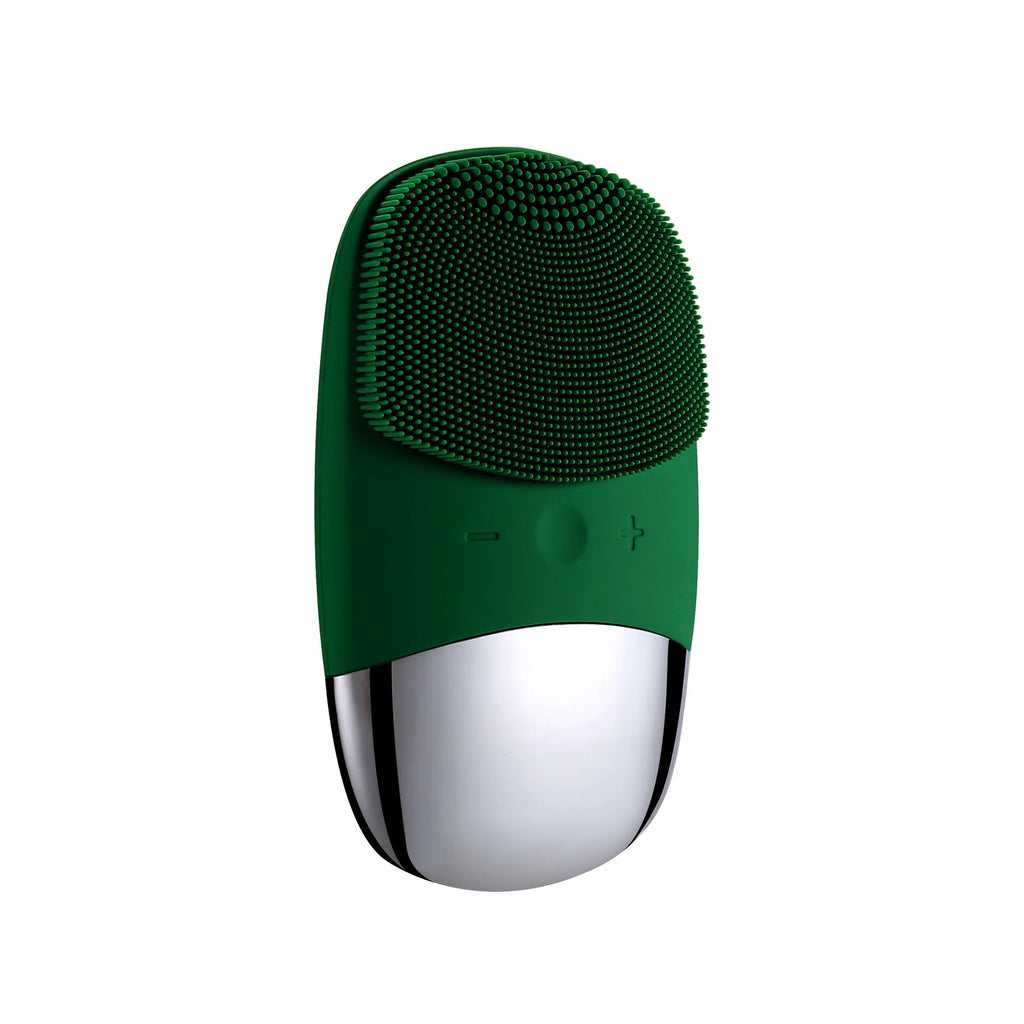 Electric Silicone Facial Cleansing Brush - Rechargeable Waterproof Face Cleanser