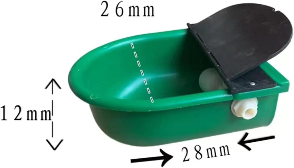 Plastic Automatic Water Bowl Farm Animals Water Feeder Cow Drinking Tool for Sheep Goats Feeding Water Bowl Livestock Supplies