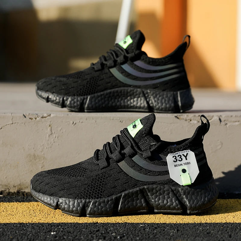 Women Casual Sports Shoes Breathable Lightweight Sneakers Anti-slip Flats Outdoor Running Walking Shoes Female Vulcanized Shoes