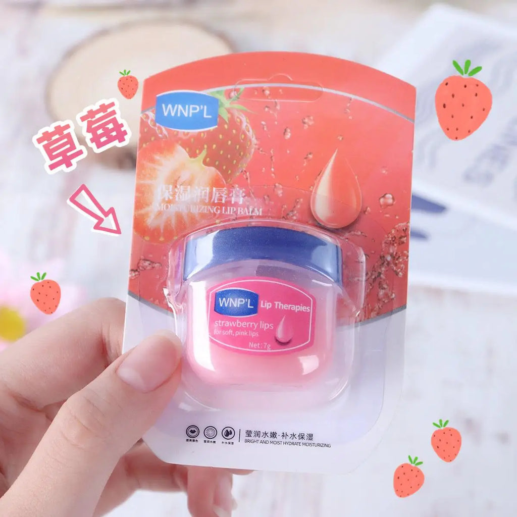 8 Pieces Set Lip Balm Moisturizing Lip Mask Repairing Lips For Men And Women Fade Lip Lines Sleep Labial Membrane Korea Skincare