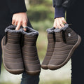 Waterproof Winter Snow Boots - Warm Hiking Shoes for Men & Women