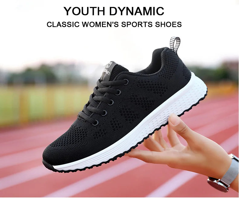 Women Sport Shoes Fashion Platform Sneakers Ladies Spring Winter Flats Running Shoes for Woman