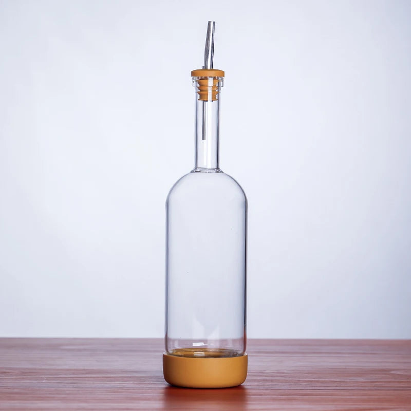 Bar Bartending With Bottomed Juice Drinks Soaking Wine Bottles Homebrew Wine Bottles Fruit Wine Bottles Empty Wine Bottles