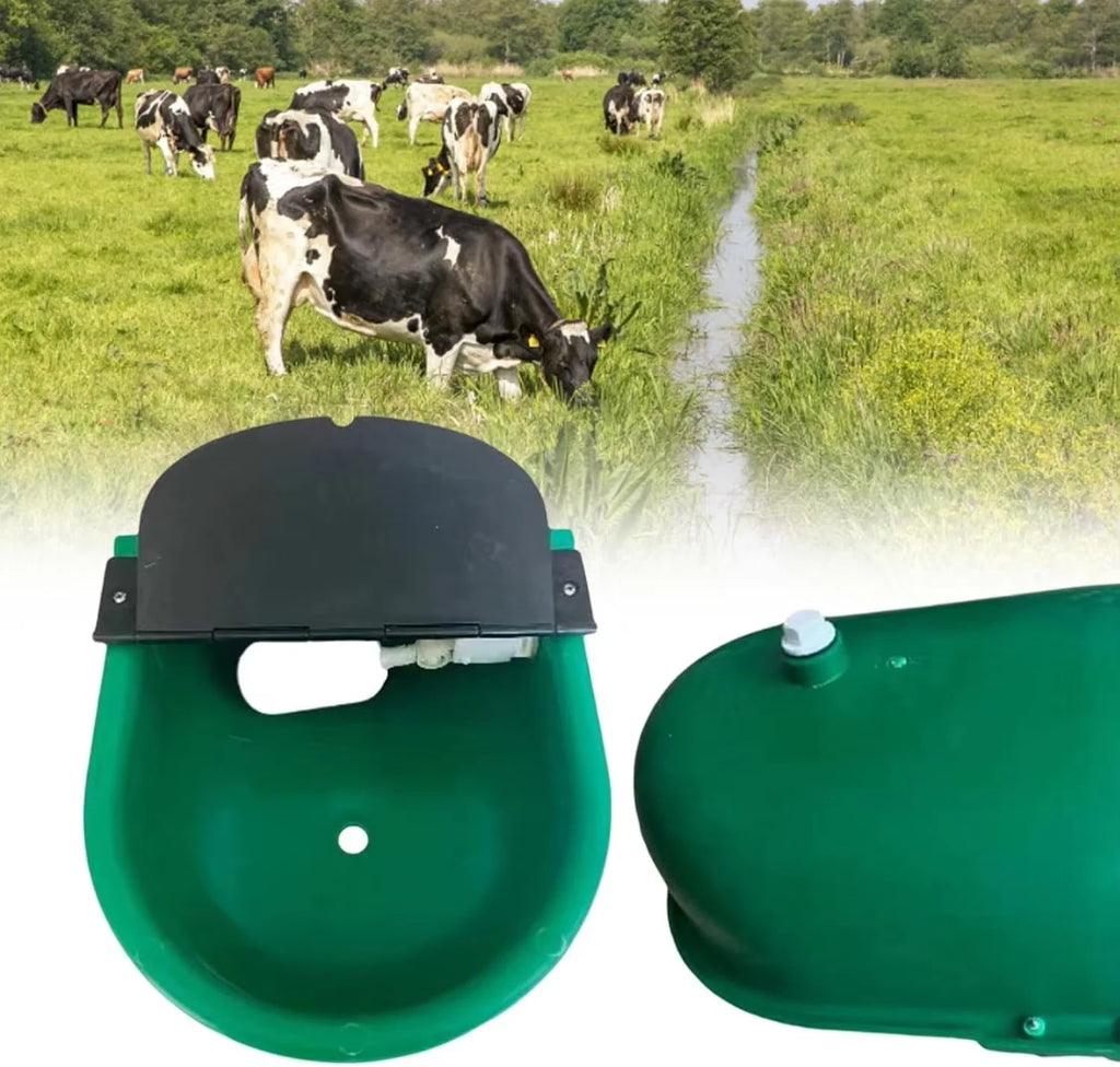Plastic Automatic Water Bowl Farm Animals Water Feeder Cow Drinking Tool for Sheep Goats Feeding Water Bowl Livestock Supplies