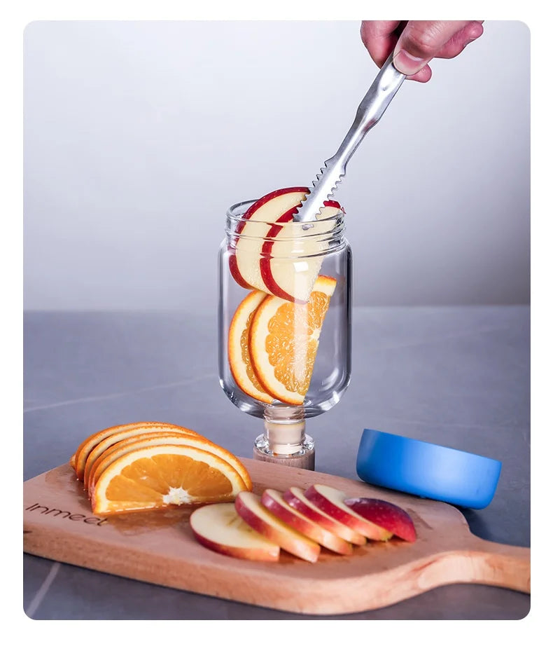 Bar Bartending With Bottomed Juice Drinks Soaking Wine Bottles Homebrew Wine Bottles Fruit Wine Bottles Empty Wine Bottles