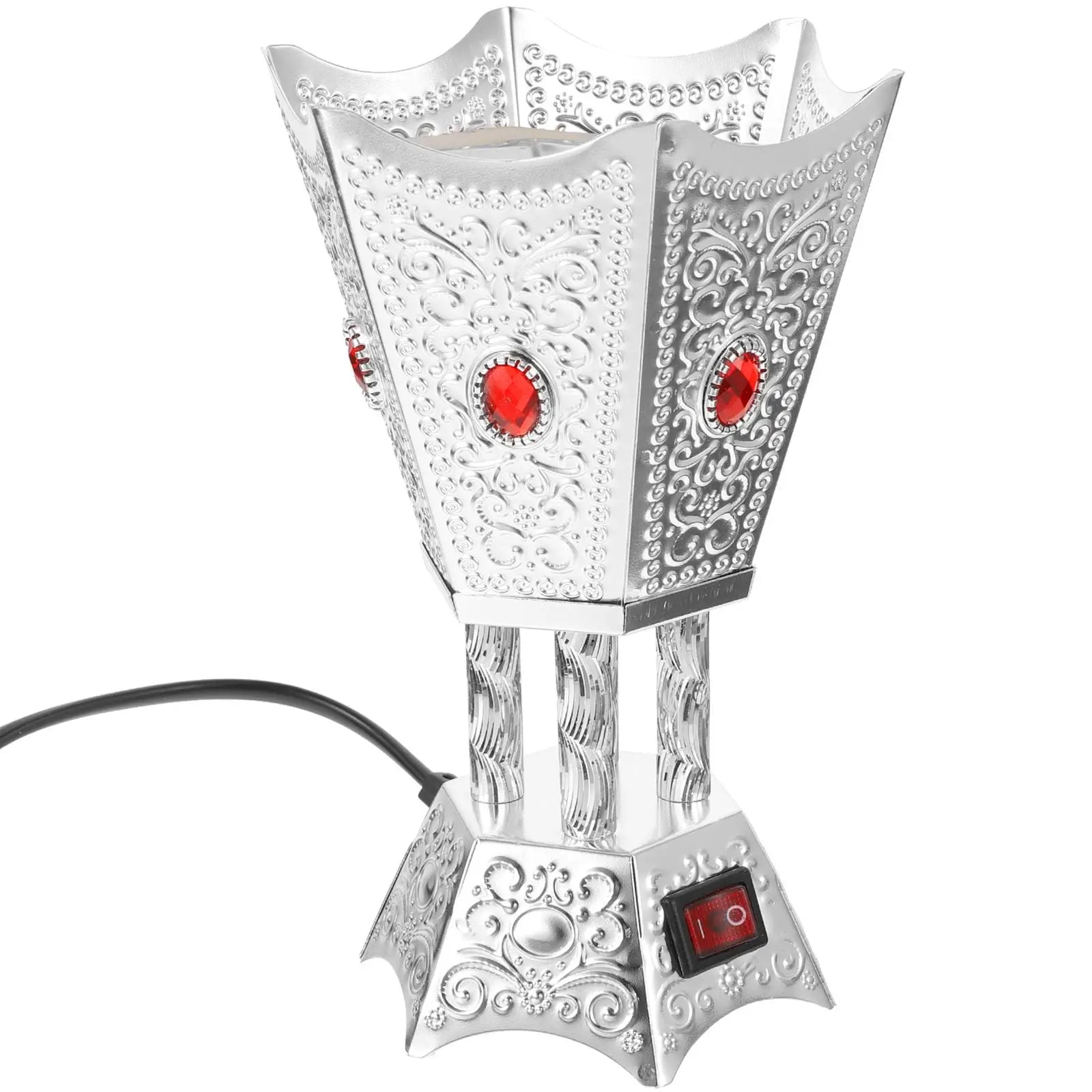 Electric Incense Retro Censer Burner nament Arab Metal Decorative Burners Therapy Relaxing Reusable Home Item