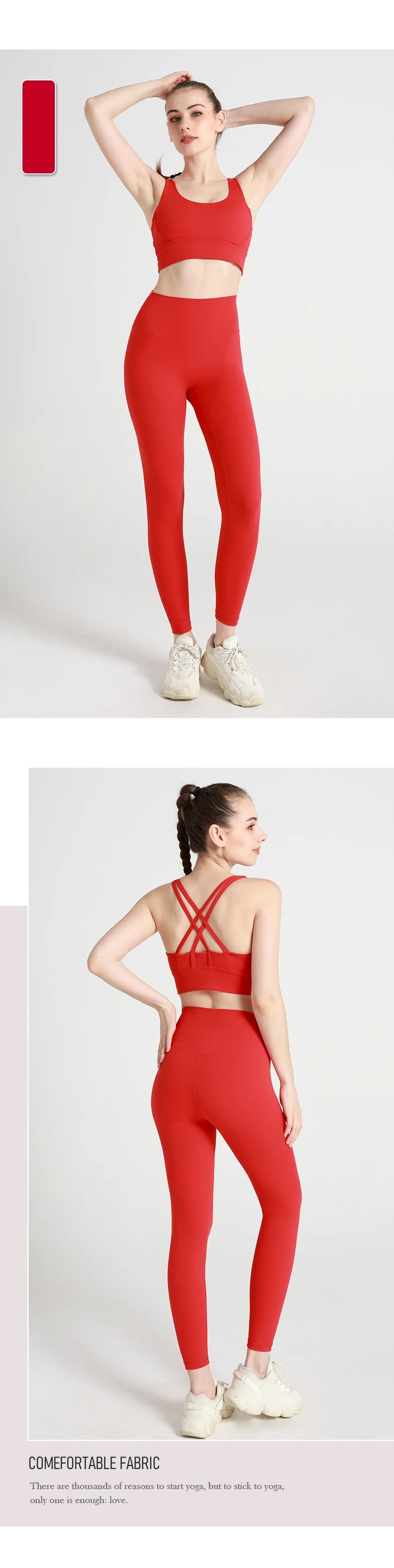 Yoga Clothes Women's Tracksuit Quick Dry Set Breathable Fitness Suit Fitness Clothing Sports Bra Leggings Suit