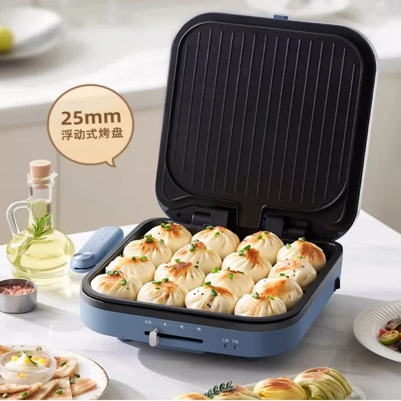 Supor detachable and washable electric baking pan for household use, double-sided heating, deepening and enlarging baking pan