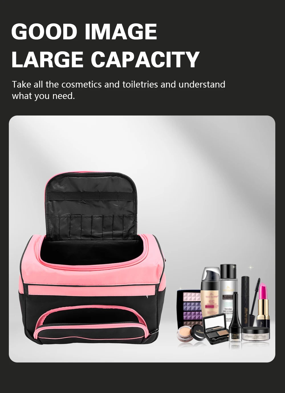 Bolsa Maquiagem Profissional - Maleta Organizadora Beauty Case