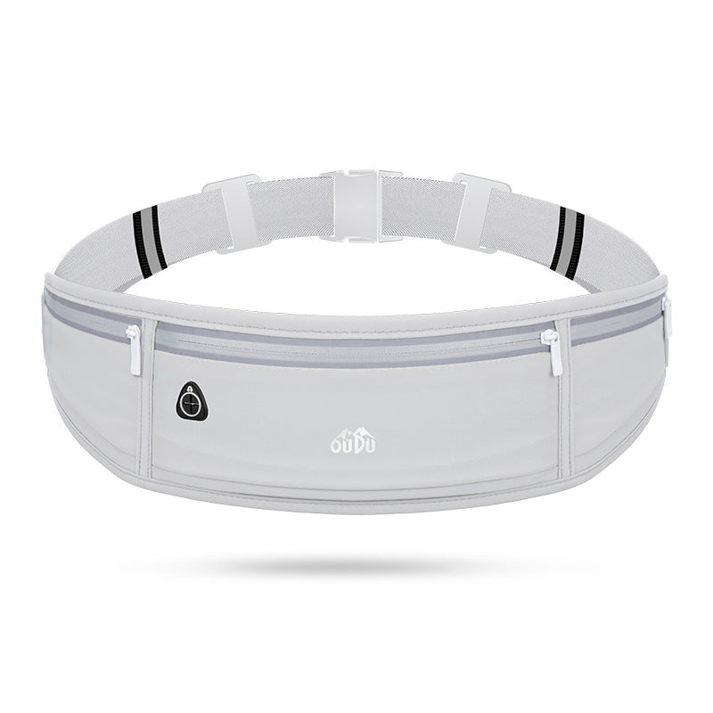 Oudu Sports Waist Bag Running Mobile Phone Bag Men and Women Outdoor Equipment Waterproof Invisible New Mini Small Belt Bag