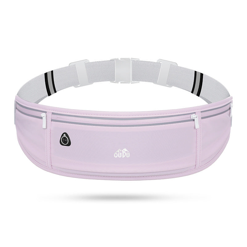 Oudu Sports Waist Bag Running Mobile Phone Bag Men and Women Outdoor Equipment Waterproof Invisible New Mini Small Belt Bag