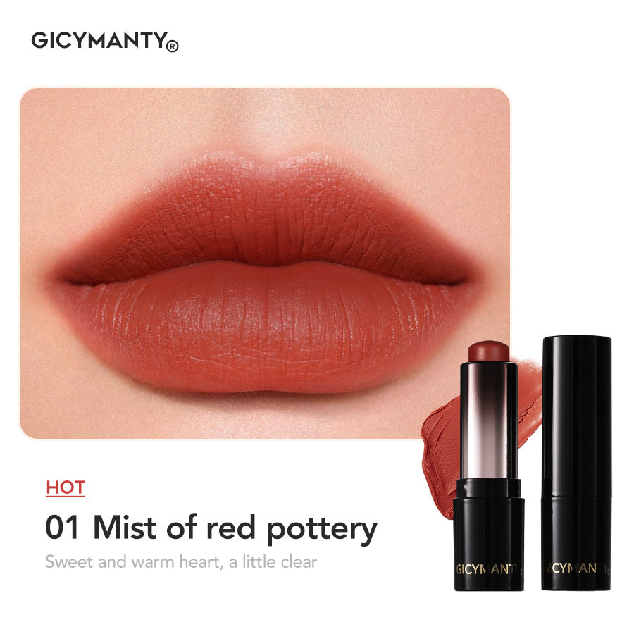 Matte lipstick low saturation lip gloss is not easy to take off makeup non-stick cup foreign trade wholesale